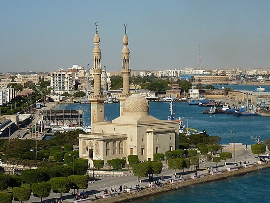 Suez city